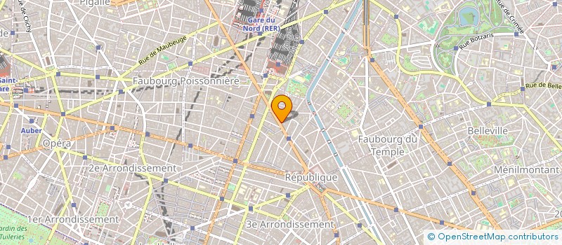 localisation de l'entreprise SYND.COPR. 42 BD MAGENTA 75010  PARIS RE  PARIS