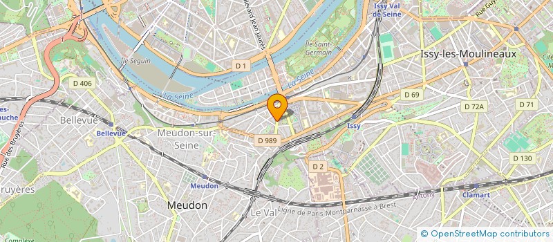 localisation de l'entreprise SYND.COPR. 42 RUE JEAN PIERRE TIMBAUD à ISSY-LES-MOULINEAUX