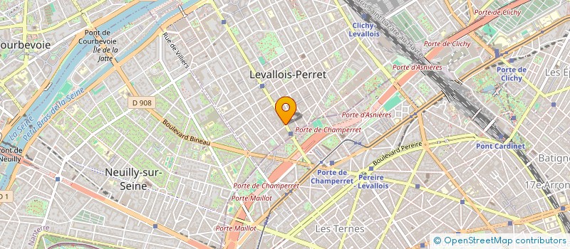 localisation de l'entreprise SYND.COPR. 42 RUE P. BROSSOLETTE LEVALLO à LEVALLOIS-PERRET