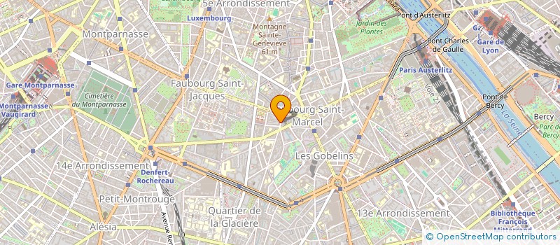 localisation de l'entreprise SYND.COPR. 42 RUE PASCAL 75013  PARIS RE  PARIS