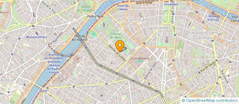 localisation de l'entreprise SYND.COPR. 44 AV. CHARLES FLOQUET  PARIS