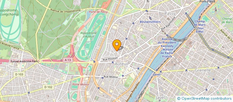 localisation de l'entreprise SYND.COPR. 44 RUE DE LA SOURCE  75016 PA  PARIS