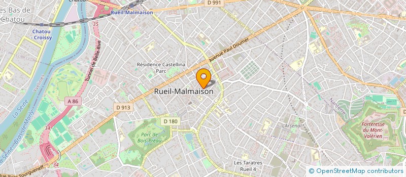 localisation de l'entreprise SYND COPR 44 RUE DU GUE à RUEIL-MALMAISON