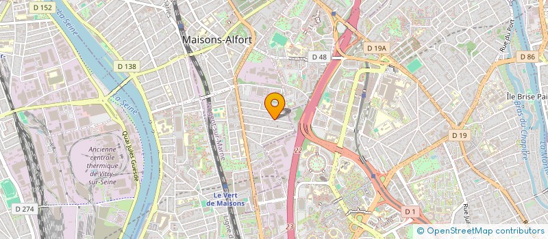 localisation de l'entreprise SYND.COPR. 45 AU 49 RUE DE STRASBOU à MAISONS-ALFORT
