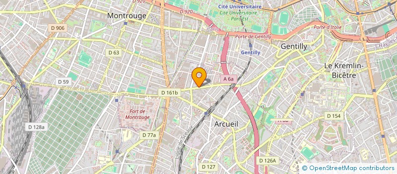 localisation de l'entreprise SYND COPR 45 AV JEAN JAURES 94 ARCUEIL à ARCUEIL