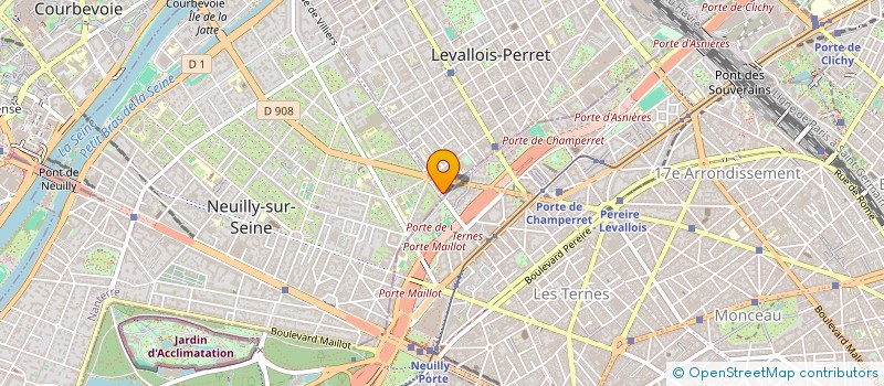 localisation de l'entreprise SYND COPR 46 48 R DE LA PORTE DE VILLIE à LEVALLOIS-PERRET