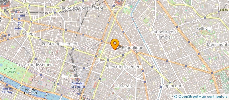 localisation de l'entreprise SYND.COPR. 46 48 RUE N D DE     NAZARETH  PARIS