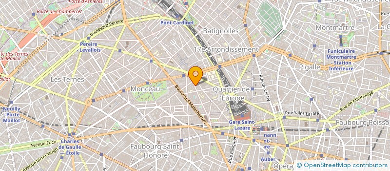 localisation de l'entreprise SYND.COPR. 46 RUE DU GENERAL FOY75008 PA  PARIS