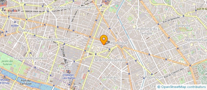 localisation de l'entreprise SYND.COPR. 47 BD MORTIER 75020   PARIS R  PARIS