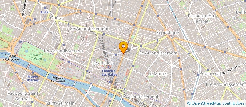 localisation de l'entreprise SYND.COPR. 47 R AU MAIRE 75003  PARIS RE  PARIS