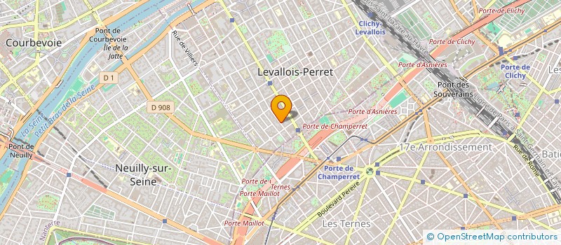 localisation de l'entreprise SYND.COPR. 48 RUE EDOUARD VAILLANT à LEVALLOIS-PERRET