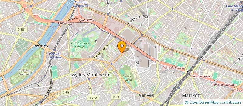 localisation de l'entreprise SYND COPR 48 RUE FOUCHER LEPELLETIER à ISSY-LES-MOULINEAUX