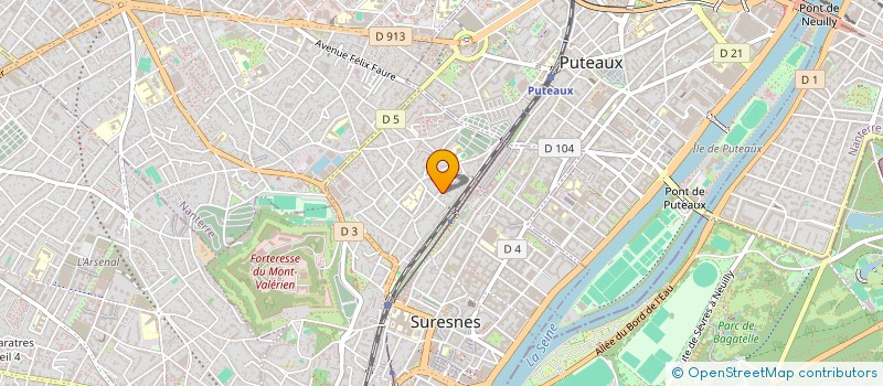 localisation de l'entreprise SYND.COPR. 48 RUE PAUL BERT 92 SURES à SURESNES