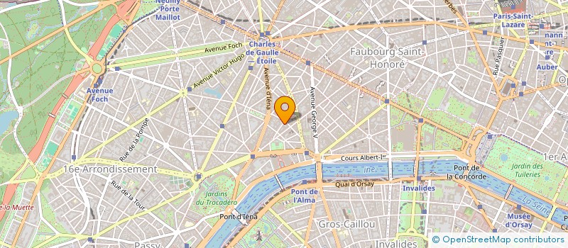 localisation de l'entreprise SYND.COPR. 49 AV DE VERSAILLES  75016 PA  PARIS