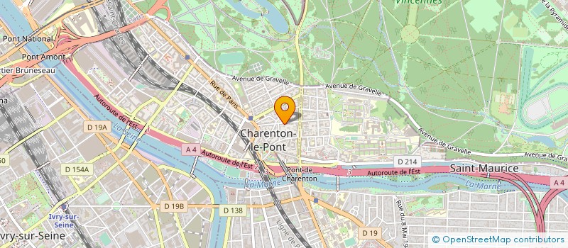 localisation de l'entreprise SYND.COPR. 49 R. DES VINAIGRIERS 75010 P à CHARENTON-LE-PONT