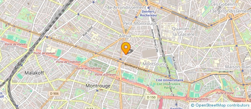 localisation de l'entreprise SYND.COPR. 49 RUE BEAUNIER 75014 PARIS R  PARIS
