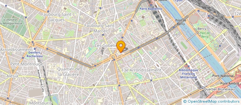 localisation de l'entreprise SYND.COPR. 5 11 RUE FAGON 75013 PARIS RE  PARIS