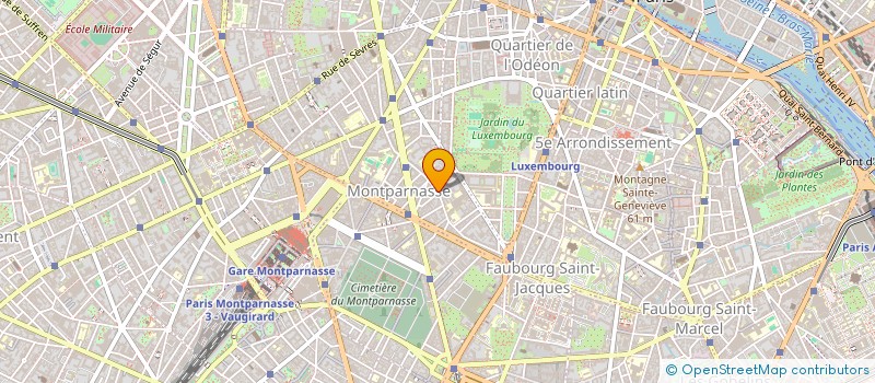 localisation de l'entreprise SYND.COPR. 5 BIS RUE JOSEPH BARA 75006 P  PARIS