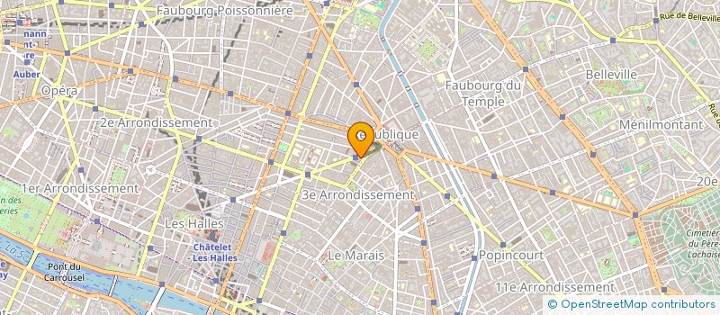 localisation de l'entreprise SYND.COPR. 5 CITE PHALSBOURG    75011 PA  PARIS