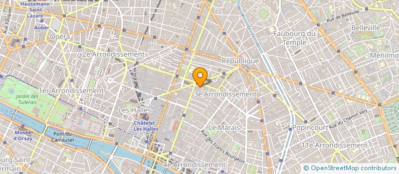 localisation de l'entreprise SYND COPR 5 R BAILLY  PARIS