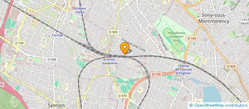localisation de l'entreprise SYND.COPR. 5 R DES CALLAIS 95   EAUBONNE à EAUBONNE