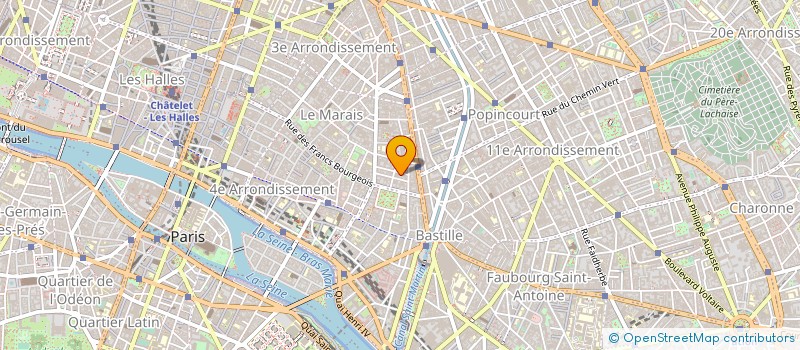 localisation de l'entreprise SYND.COPR. 5 R DES MINIMES PARIS REP PAR  PARIS