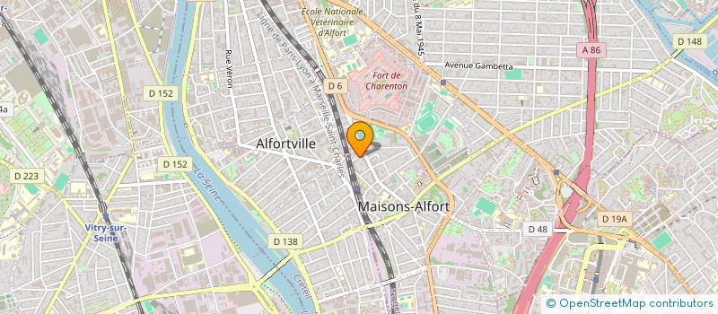localisation de l'entreprise SYND COPR 5 R ROUGET DE LISLE à MAISONS-ALFORT