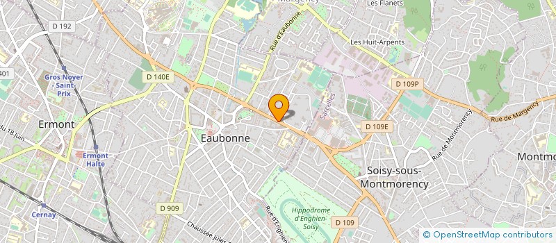 localisation de l'entreprise SYND.COPR. 5 RUE BOUCHER DE     PERTHES à EAUBONNE