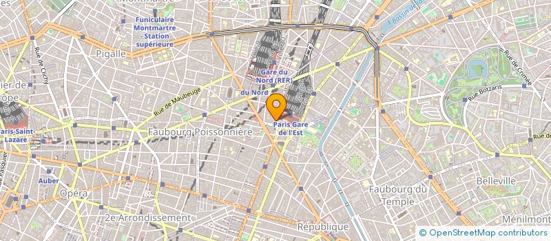 localisation de l'entreprise SYND COPR 5 RUE D ALSACE 75010  PARIS RE  PARIS