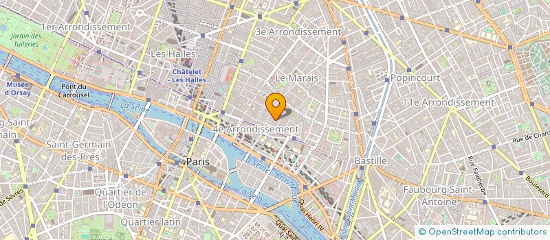 localisation de l'entreprise SYND.COPR. 5 RUE DU TRESOR 75004 PARIS R  PARIS