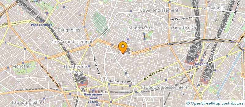 localisation de l'entreprise SYND COPR 5 RUE DUPERRE 75009 PARIS  PARIS
