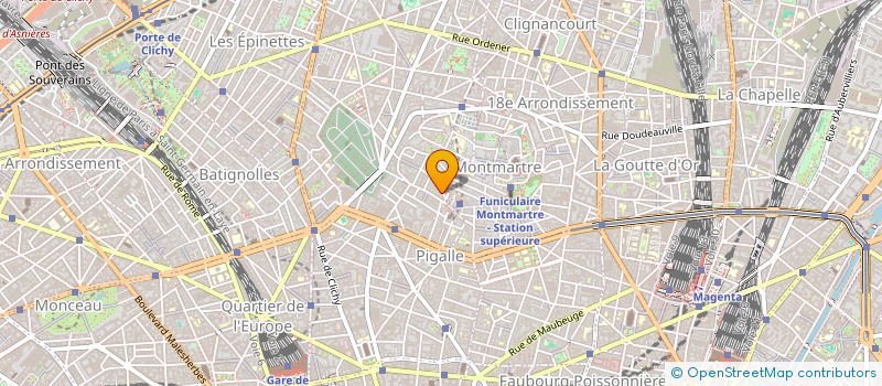 localisation de l'entreprise SYND.COPR. 5 RUE DURANTIN 75018 PARIS RE  PARIS