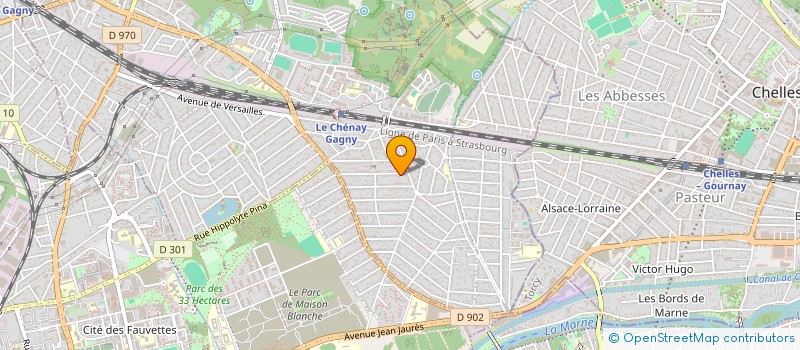 localisation de l'entreprise SYND.COPR. 5 RUE GEORGES DOURET 93 GAGNY à GAGNY