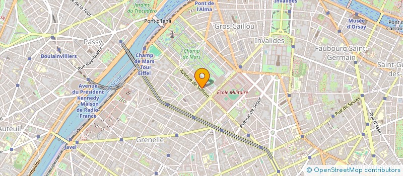 localisation de l'entreprise SYND.COPR. 5 RUE JEAN CARRIES   75007 PA  PARIS