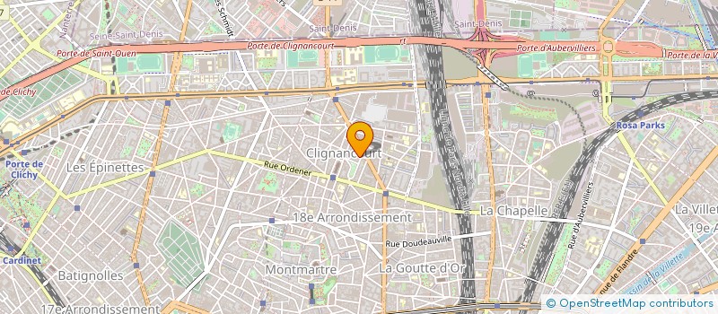 localisation de l'entreprise SYND.COPR. 5 RUE JOSEPH DIJON   75018 PA  PARIS