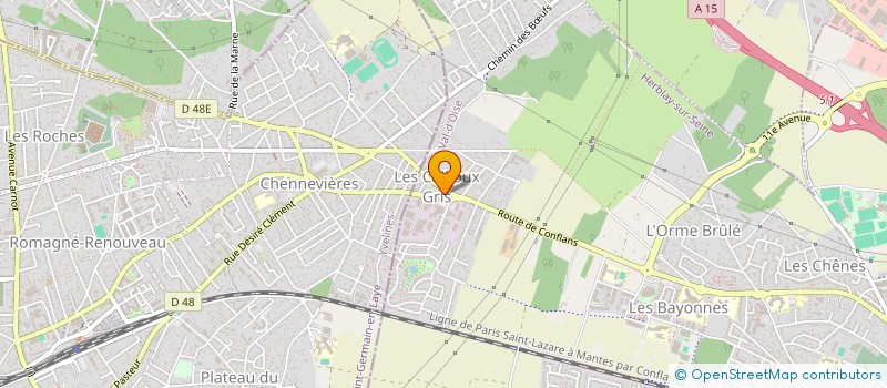 localisation de l'entreprise SYND.COPR. 5 RUE MOUFFETARD PARIS 5 REP à HERBLAY-SUR-SEINE