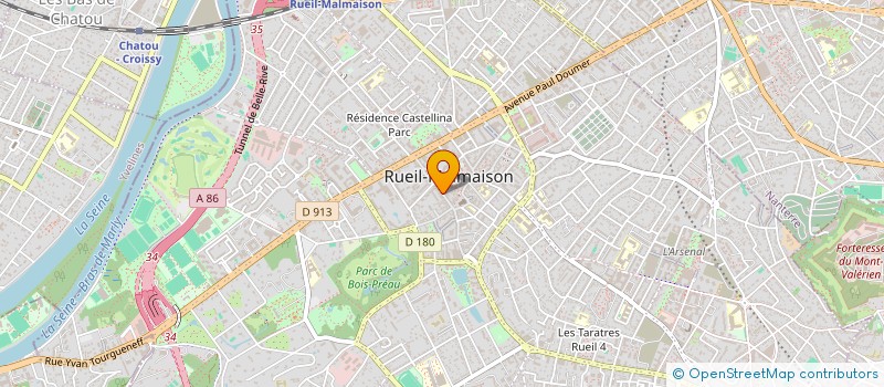 localisation de l'entreprise SYND.COPR. 5 RUE RIVAY LEVALLOI à RUEIL-MALMAISON