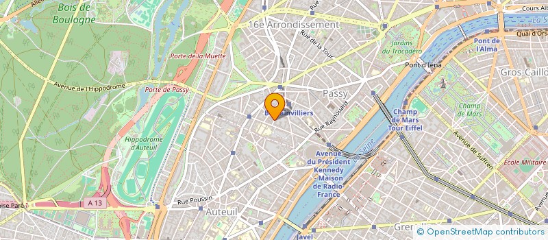 localisation de l'entreprise SYND.COPR. 5 RUE ROBERT LE COIN 75016 PA  PARIS