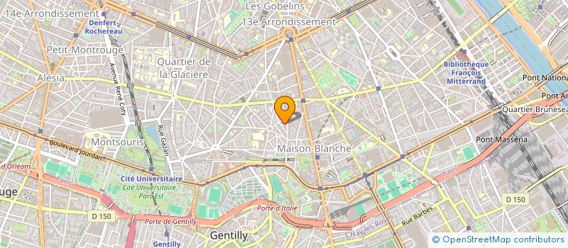 localisation de l'entreprise SYND.COPR. 5 VIL. COEUR DE VEY  75014 PA  PARIS