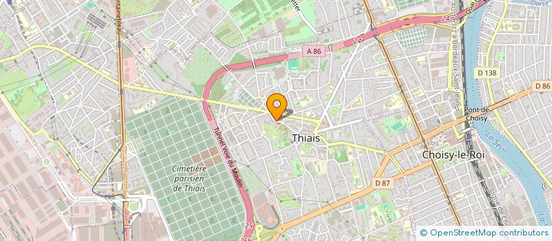 localisation de l'entreprise SYND COPR 50 58 RUE MAUREPAS à THIAIS