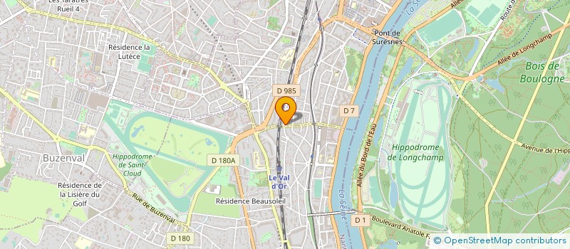 localisation de l'entreprise SYND.COPR. 50-60 RUE DU VAL D OR 92 SURE à SURESNES