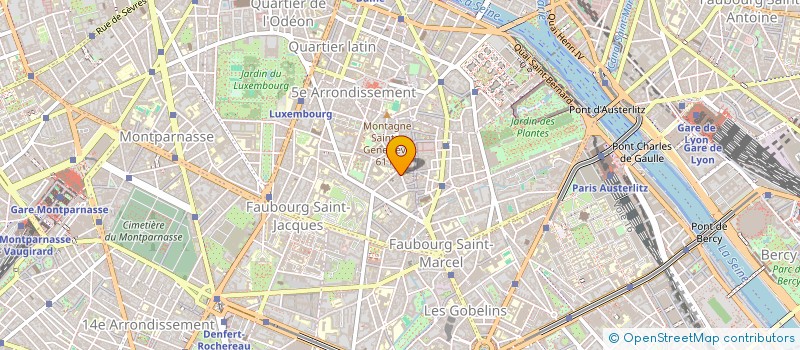 localisation de l'entreprise SYND COPR 50 RUE LHOMOND 75005 PARIS  PARIS