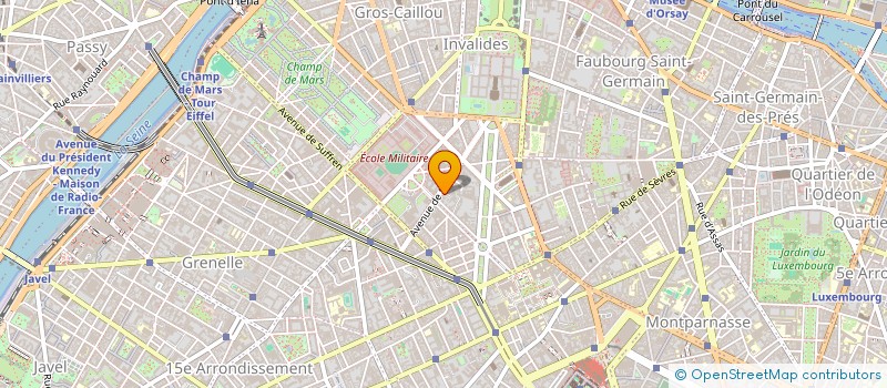 localisation de l'entreprise SYND.COPR. 51 B AV DE SEGUR PARIS 7 REP  PARIS