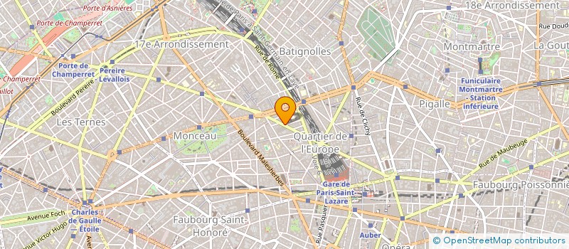 localisation de l'entreprise SYND.COPR. 51 BD DES BATIGNOLLES 75008 P  PARIS
