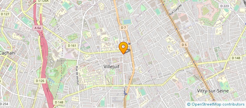 localisation de l'entreprise SYND.COPR. 51 RUE JEAN JAURES à VILLEJUIF