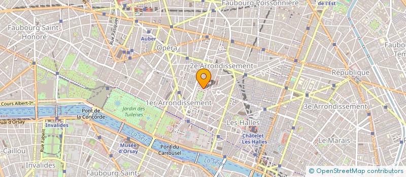 localisation de l'entreprise SYND COPR 52 R GRAVILLIERS PARIS 3  PARIS