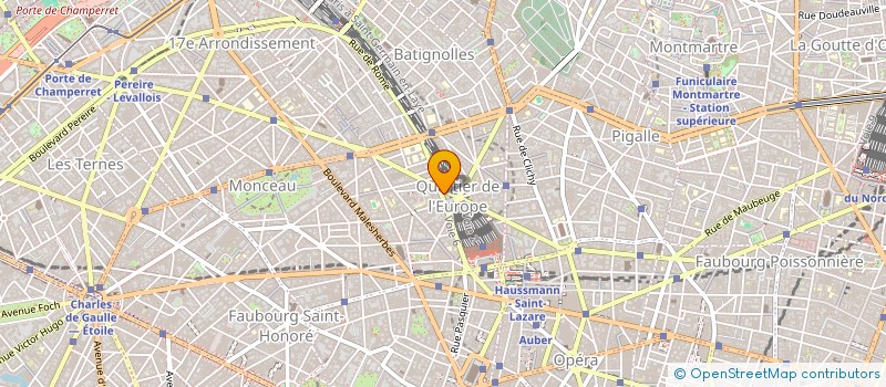 localisation de l'entreprise SYND.COPR. 52 RUE DE ROME 75008 PARIS RE  PARIS