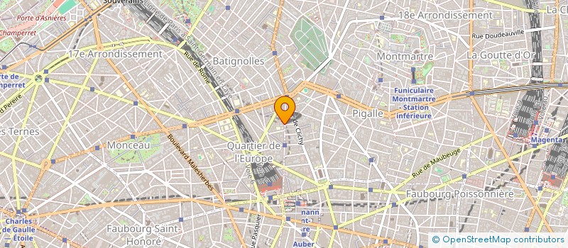 localisation de l'entreprise SYND.COPR. 52 RUE MARIUS AUFAN  92 LEVAL  PARIS