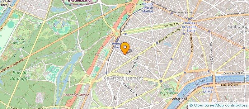 localisation de l'entreprise SYND.COPR. 52 RUE SPONTINI      75016 PA  PARIS