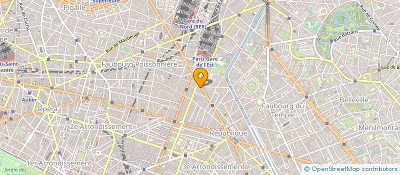 localisation de l'entreprise SYND.COPR. 53 BD DE MAGENTA     75010 PA  PARIS